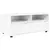 TV ormar Visoki sjaj bijela 100 x 48 x 43 cm Konstruirano drvo