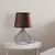 Opviq Stona lampa Telis-5392, 28x28x51 cm, IP20, Braon-crna