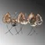 Wallity Zidna dekoracija Casting Leaf 2, 67x112 cm, Šarena