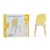 Classic World Drvena stolica Lemon