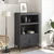 Visoka komoda antracit 67 x 39 x 113 cm čelična