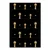 Conceptum Hypnose Tepih Hmi Kdc-110, Pravougaoni, 100 x 180 cm, Crni