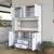 Hanah Home Višenamenska komoda JE168-3257, 120 x40 x184.2 cm, Bela