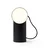 Lexon orbe Prenosna LED lampa sa pokretnom glavom, crna ( LH88N )