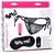 Bang! Power Panty Kit Lace Panties, Bullet & Blindfold Pink