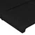 LED uzglavlje crno 93 x 16 x 118/128 cm od tkanine