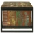 vidaXL Klubska miza Rjava 120 x 50 x 38 cm trden predelan les