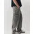 Pull&Bear Kargo kavbojke siv denim