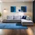 Atelier del Sofa Ugaona garnitura Tulip 97x80x313cm Tamnosiva
