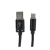 OEM USB-kabel A na tip C 2.0 C366 (dolgi konektor 8 mm) 1 m, črn