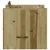 Vrtna sofa 79 x 60 x 62 cm od impregnirane borovine