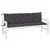 Jastuci za vrtnu klupu 2 kom antracit 180x50x7cm tkanine Oxford