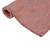 Vanjski tepih ravnog tkanja 200 x 280 cm crveni