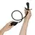 Anal Collection Inflatable Plug 8 cm Black - Adjustable Silicone Model ???ET1051BLK