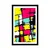 Plakat s paspartujem stilski pop art - 20x30 silver