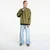Mikina adidas Equipment Blocked Half-Zip Focus Olive L