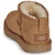 UGG Otroške snežke iz semiša Classic Ultra Mini rjava barva