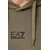 EA7 Emporio Armani pulover s kapuco moški bombaž z elastanom