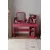 HANAH HOME Sto za šminkanje Harmony 2 Square Raspberry