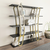 Conceptum Hypnose Polica 120x120x25cm Crno-Zlatna