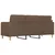 Vidaxl Trosed rjav 180 cm blago