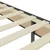 Vidaxl Boxspring postelja temno siva iz blaga 180x200 cm