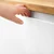 VOXTORP Front fioke, matirano bela, 80x20 cm