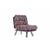 ATELIER DEL SOFA Fotelja Misa Small Solo Patchwork