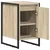 Noćni ormarić 2 pcs Sonoma 39,5 x 30 x 50 cm Konstruirano drvo