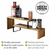 WENKO 55097100-Polica BLACK OUTDOOR KITCHEN 36x16 cm braon/crna