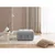 Svetlo siv tabure Melva – Ropez