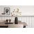 Venture Design Jedilna miza in stol komplet Tempe in Modesto miza 75x140x80 cm rjava