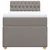 Vidaxl Box spring postelja z vzmetnico taupe 80x200 cm blago
