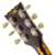 Vintage V100 ICON Electric Guitar ~ Distressed Black Over Sunburst