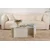 Hanah Home Klub sto Vetrino, 105x65x40cm, Beli