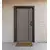 MASTER Vrata metalna sa električnom bravom 205x96x7cm L QP-Y-731 smeđa