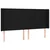 Vidaxl vidaXL Vzglavje postelje z LED diodo črno 203x16x118/128 cm blago