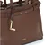 Lancel FAUBOURG CARRYALL ZIP M Kostanjeva