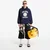Mikina Thrasher Dropout Hoodie Blue L