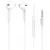 hoco. Slušalice sa mikrofonom, 3.5 mm,dužina kabela 1.2 met,bijela - M55 Memory sound White