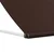 vidaXL Senčnik Rjava 250 x 150 cm 180 g / m2 poliester s PU premazom