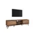 Hanah Home A9 221 TV komoda, Braon