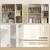 Homestar Kuhinjski element 90x35x172 cm bel