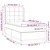 Vidaxl Box spring postelja z vzmetnico temno rjav 90x190 cm blago