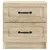 Noćni ormar s ladicama 2 pcs Hrast sonoma 43 x 34,5 x 44,5 cm