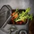 Rectangular food storage container, stainless steel, 2800 ml, FLORA
