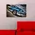 Wallity Slika na platnu sa LED osvetljenjem 45x70cm