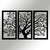 Wallity Zidna dekoracija Arbol-M124, 103x65 cm, 1.2 mm, Crna