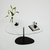 Hanah Home Klub sto Porto, 90x40x60 cm, Crni