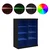 LED komoda Crni hrast 81 x 37 x 100 cm Konstruirano drvo